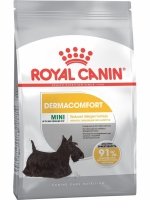 Royal Canin "Mini Dermacomfort" для собак мелких пород с повышенной чувствительностью кожи